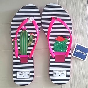 Kate Spade flip flops, NIB, size 9